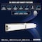 Luxrite 24 Inch LED Vanity Light Brushed Nickel 3CCT 300K-5000K 25W 1750LM Dimmable Over Mirror Light LR32132-1PK - alternate 7